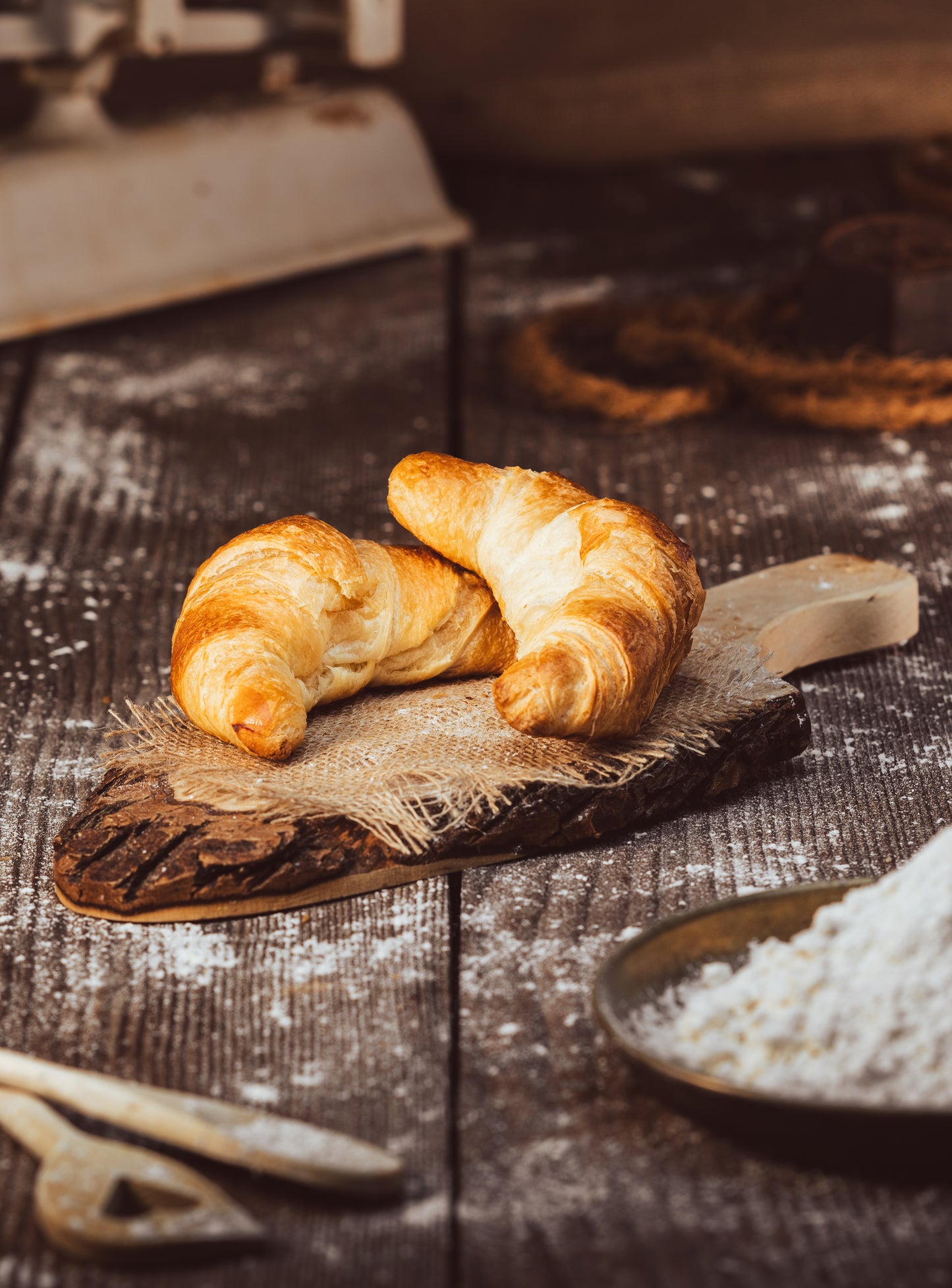 Butter croissants