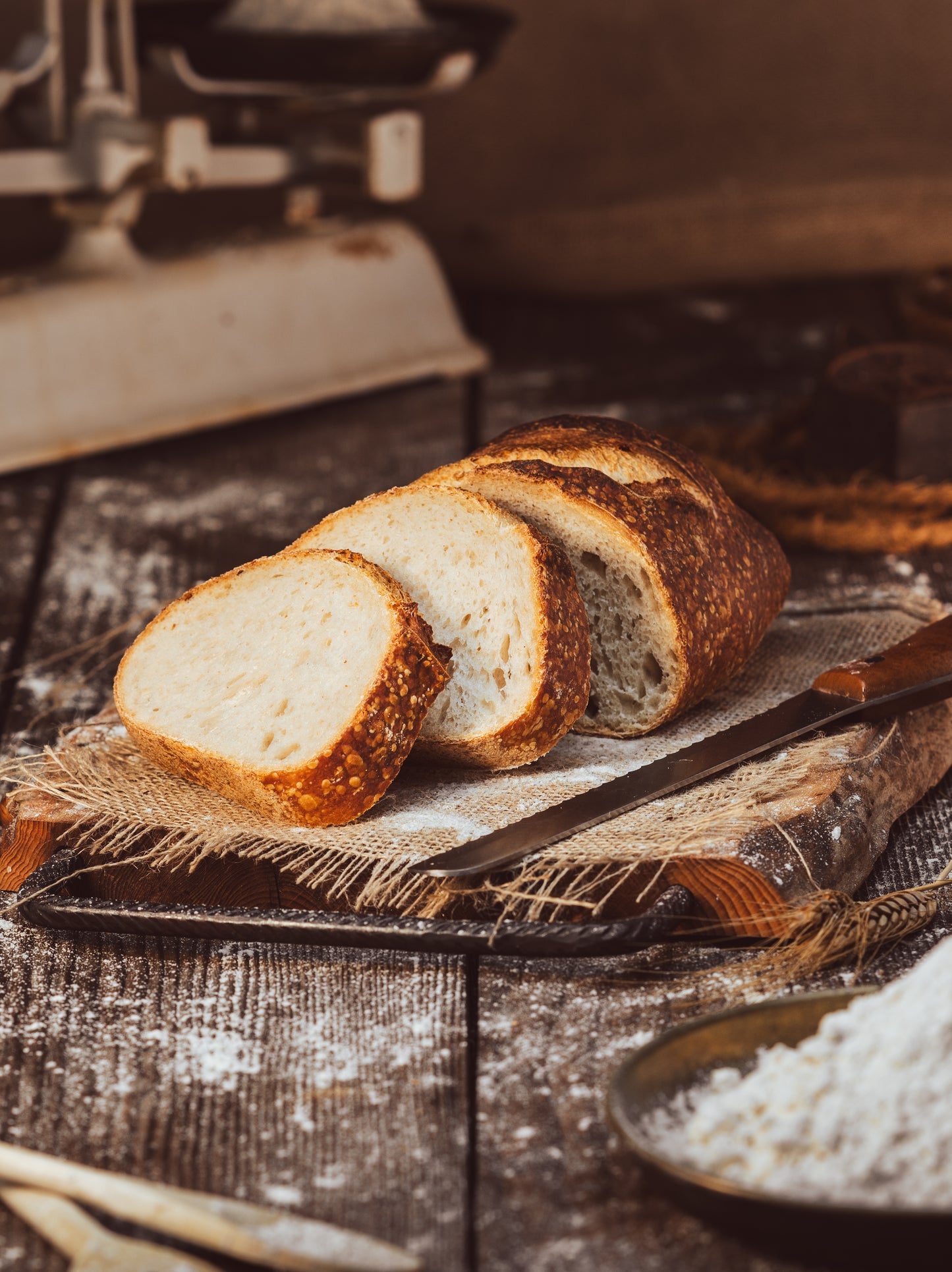 Halbweissbrot 500g (lang)